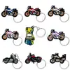 Llavero con forma de motocicleta más vendido transfronterizo en stock, único y genial, adecuado para llaves de coche, unidades USB y colgantes de mochila