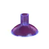 Venta al por mayor de fábrica PVC 20 mm agujero recto largo transparente ventosa agujero vertical portalápices accesorios para tirachinas juguete ventosa de vidrio 2 cm
