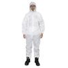 Ropa protectora transpirable unida antiestática y antipolvo Delta 406115 limitada a ropa de protección química de grado 5/6 para prevención de salpicaduras