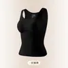 Chaleco térmico de cachemira y seda de morera para mujer con almohadilla en el pecho incorporada, sin costuras, que genera calor, para calentar la cintura y el abdomen, diseño de parche de panal, ropa interior de invierno