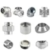 Aço Inoxidável Forjado de Alta Pressão 304L316L Aço Carbono 20 # Cotovelo Rosqueado de Soquete T14383-2021 Resistente à Corrosão