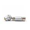 Conector de Aviación Impermeable Enchufe y Enchufe 2F104 Conector de Empuje y Tracción de Bloqueo Automático Terminal de Enchufe y Desconexión Rápida M16