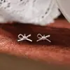 Novos Brincos de Pérola com Laço Estilo Princesa, Bonitos e Compactos, Versáteis para o Dia a Dia, Frescos e Fofos, Brincos de Nicho