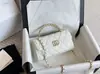 25 Bolso de Mano Gu Liangji Estilo Chanel Primavera/Verano Bolso Cruzado de Alta Gama Kelly Estilo Chanel