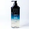 Shampoo com Aminoácidos e Sal Marinho Grande Capacidade Masculino Anticaspa Controle de Oleosidade Fofo Fragrância Duradoura Shampoo Atacado Transfronteiriço