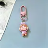 Novo chaveiro de bebê chorando em desenho animado, pingente fofo para mochila, decoração doce e adorável para meninas, presente para melhores amigas