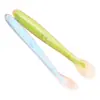 Cuchara de Silicona para Bebé Boyi, Cuchara de Entrenamiento, Cuchara con Cabeza Suave para Alimentación de Bebés, Vajilla de Silicona, Artículos para Madres y Bebés