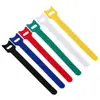 Artefato de armazenamento de cabo de dados Tira de velcro para cabos Organizador de cabos Gravata para cabos de computador Tira de fixação para roteamento de fios na mesa