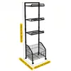 Rack de Armazenamento para Basquete para Uso Doméstico, Rack Indoor para Futebol Infantil, Rack para Vôlei, Cesta de Armazenamento para Badminton, Rack Esportivo de Chão