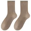 Calcetines para Hombre de Media Pantorrilla Otoño e Invierno, Calcetines para Hombre con Forro de Felpa, Espesos y Cálidos, Calcetines de Rizo de Origen Zhuji al por Mayor
