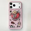 Funda linda de graffiti para hermana Gazi para Apple 17 Pro Max iPhone 16P Soporte Magnético 15P A Prueba de Golpes