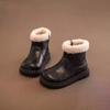 Zapatos para Niñas, Botines Cortos Martin para Niños, Nuevo Estilo Otoño e Invierno 2026, Zapatos de Algodón Cálidos con Forro de Felpa, Botas de Nieve de Invierno para Bebés