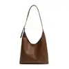 Bolsa de Tecido Retrô Feminina Grande Capacidade Bolsa Transversal Casual Simples Versátil Bolsa Feminina para o Dia a Dia Bolsa de Ombro Bolsa Tote
