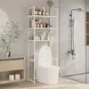 Prateleira de Armazenamento para Vaso Sanitário Prateleira de Armazenamento para Espaço Vazio do Vaso Sanitário Banheiro Vaso Sanitário Prateleira de Armazenamento para Vaso Sanitário Simples Transfronteiriço Cabelo