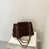 Bolsa de Corrente Casual Estilo Coreano para o Dia a Dia 2026 Nova Bolsa Transfronteiriça Moda Bordado com Linha Acolchoado de Diamante Bolsa de Ombro Único Bolsa de Axila Feminina