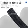 Tubo Corrugado Ignífugo de Plástico PA para Arnés de Cableado de Vehículos de Nueva Energía, Tubo Corrugado de Nylon al por Mayor para Canalización de Cables, Suministro Directo del Fabricante