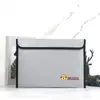 Bolsa para Documentos Ignífuga e Impermeable, Bolsa para Almacenamiento de Documentos del Hogar, Bolsa para Documentos Sellada Espesa Resistente a Altas Temperaturas, Ignífuga, para Negocios, Portátil