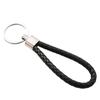 Llavero tejido creativo de cuerda de cuero sintético, colgante para coche, llavero pequeño, regalo, fabricantes, llavero de cuerda de cuero, venta al por mayor