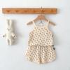 Pijama Original para Niños Estilo Danés Ropa de Casa para Niños Traje de Pijama de Tirantes de Verano Ropa para Bebé