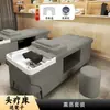 Cama de Lavar Cabelo Totalmente Reclinável Tailandesa Salão de Cabeleireiro Circulação de Água Vapor Limpeza de Ouvido Salão de Beleza Terapia de Massagem na Cabeça Cama de Lavar Cabelo
