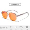 Gafas con 99% de Filtro de Luz Azul, Estilo Aviador Retro de Doble Puente, Lentes Planas para Hombres, Gafas para Videojuegos con Película Antirreflejante AR
