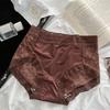 Sob as Flores e a Lua~Calcinha de Cetim com Renda Estilo Lust Puro Francês para Mulheres 10A com Entrepernas Estendido Antibacteriano Calcinha Confortável para Meninas