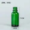 Nova Garrafa Transparente para Óleo Essencial 30ml Portátil de Viagem Frasco de Amostra de Vidro Frasco Conta-gotas Essência Cosméticos Sub-frasco