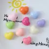 Corazón Brillante Gordito en Forma de Corazón de Resina Corazón de Durazno Accesorios para Joyería DIY Accesorios para el Cabello de Niñas Pasador Materiales Hechos a Mano