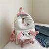 Mochila de Viagem Grande Capacidade Estilo Coreano 2024 para Estudantes Universitários Mochila Casual Simples para Mulheres