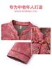 Camisas de Outono para Mulheres de Meia-Idade e Idosas 2025 Novas Camisas Elegantes de Manga Comprida para Avós Tops de Outono para Idosos para Mãe