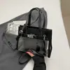 Bolsas Transparentes da Moda para Mulheres Primavera/Verão 2025 Nova Bolsa Transversal Versátil Bolsa de Mão Popular de Nicho Bolsa de Gelatina