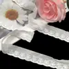 Fornecimento spot bordado renda de algodão 2,5cm cinco furos renda solúvel em água têxtil-lar acessórios de vestuário renda