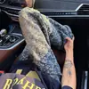 Jeans Desgastados Lavados de Corte Holgado con Estampado de Estrellas y Diseño Único, Estilo Hip-Hop Americano, Pantalones Rectos Acampanados de Moda
