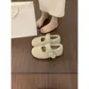 Zapatos peludos con estampado de leopardo para mujer, nuevos mocasines cálidos Otoño e Invierno 2025, estilo Mary Jane con algodón polar añadido