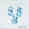 Cubos Dongzhou Personalizados Fundo Plano Diamante Multitamanho Cubo de Água Cubo de Gelo Verão Azul Lago Imitação China 4841 Diamante Solto