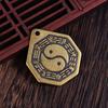 Atacado do Fabricante Cobre Amitabha Doze Zodíaco Fushun Suprimentos para Interior de Carro Cordão de Moedas Tradicional Chinês Pendente para Carro