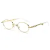 Gafas de sol plegables de marco pequeño de color claro Gm para mujer 2025 Nuevo estilo Gafas de sol de alta gama Mismo estilo que Yoo Ji-Min Gafas plegables