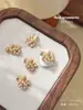Acessórios para Nail Art Ano Novo do Cavalo Zircônia, Estilo Levemente Luxuoso, Cor Dourada, Trazem Riqueza Instantânea, Liga Metálica Brilhante Incrustada com Diamantes, Diamantes para Unhas Atacado