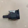 Tanque de combustible y manguera de combustible para motor fueraborda, adecuado para motores de gasolina y diésel, con una válvula conector de tres vías amarilla de 8-10 mm para modificación
