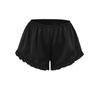 Shorts Casuales de Encaje para Mujer en Verano, Delgados Elásticos de Cintura Alta Holgados Adelgazantes para Usar Debajo de la Ropa de Pierna Ancha para Casa Pantalones Cortos Hot
