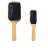 En stock Peine de Haya Peine de Aire Peine Masajeador de Cabello Peine de Madera Sin Estampado Esponjoso Portátil Cabeza Peine de Cápsula de Aire