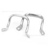 Accesorios de cocina de acero inoxidable tubo vacío acero inoxidable oreja lateral doble oreja oreja de olla acero inoxidable tapa mango accesorios de cocina