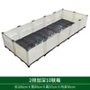 Caja Multifuncional para Cultivo de Verduras en Casa, Equipo de Maceta para Verduras de Balcón, Maceta Rectangular Engrosada, Ranura para Soporte de Macetas Extra Grande
