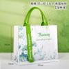Bolsa de Lona Bolsa de Mão Personalizada Bolsa Tote Bolsa de Algodão com Logotipo Estampado para Publicidade Personalizada Bolsa de Lona Branca Lisa