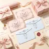 Set de Papel de Carta Romántico de Mariposas Papel de Carta Creativo Bendición Regalo Conmemorativo Mensaje Manuscrito Papel de Carta de Alto Valor Tarjeta de Felicitación