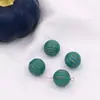 Accesorios para joyería DIY sellado de oro vintage cuentas de calabaza de 14 mm cuentas de sandía cuentas sueltas material para pendientes hechos a mano