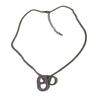 Viento europeo y americano D collar para el hogar femenino ins hip-hop nariz de cerdo cadena para suéter de otoño e invierno una cadena para el cuello de viento frío joyería al por mayor