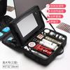 Bolsa de Maquillaje Profesional de Gran Capacidad al por Mayor para Tatuajes, Arte de Uñas y Aplicación de Maquillaje, Caja de Herramientas Portátil con Divisores, Bolsa de Almacenamiento para Maquillaje