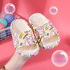 Pantuflas para Niños con Estampados de Dibujos Animados para Casa Verano Suela Suave Pantuflas de Baño de PVC para Niña Pantuflas para Niño al por Mayor