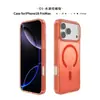 Funda Magnética de Succión con Onda de Agua Adecuada para Teléfono Móvil Apple 18Pro Funda de Teléfono TPU+PC Anticaída Iphone17E Funda Protectora Mate